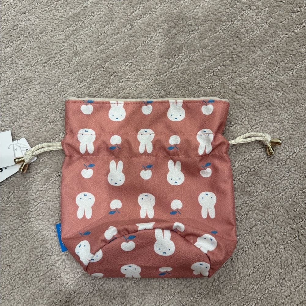 Miffy - Drawstring Pouch - New - Brought From Japan